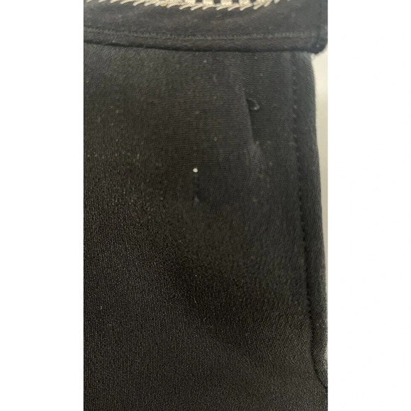 Isabel Marant Silk Mini Dress Black Embroidered Long Sleeve size EU 38 US Small - Picture 15 of 16